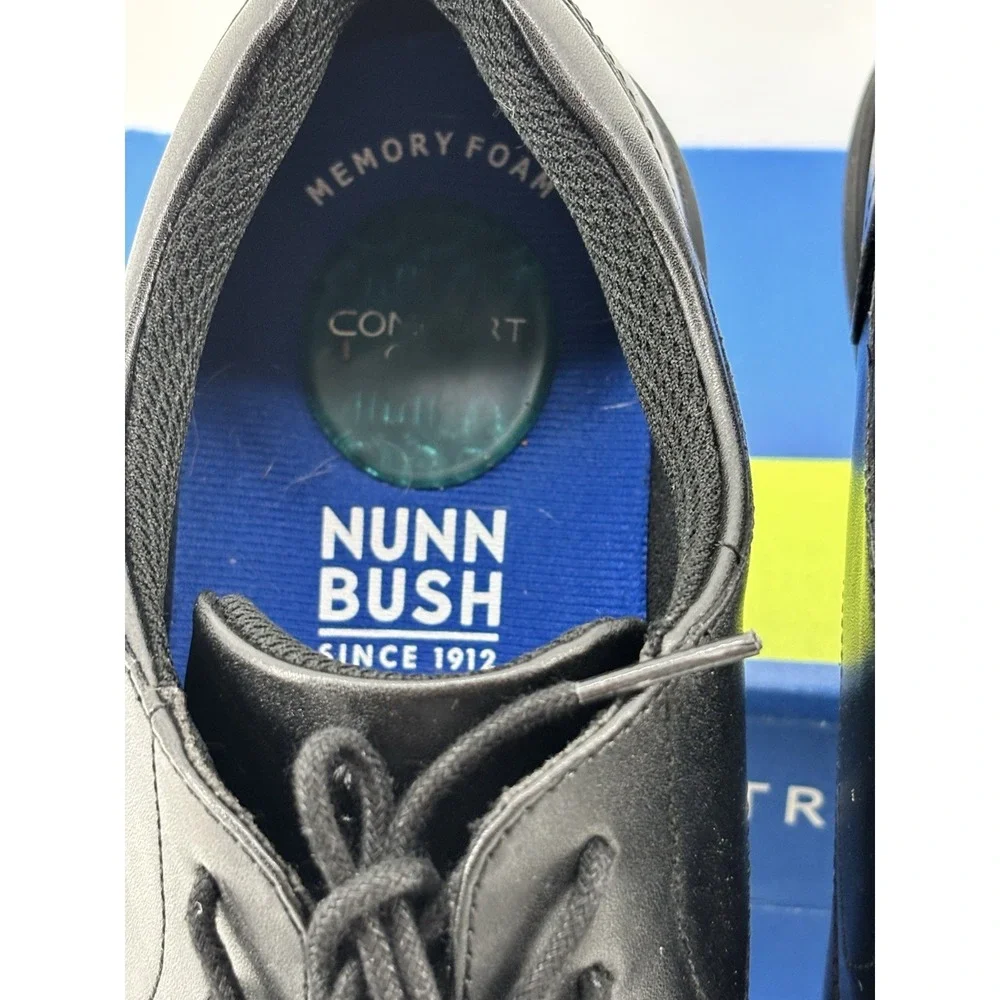 Nunn Brush Kore Pro CT OX Men's Black Dress‎ Shoe Size 9M UK8 EUR42